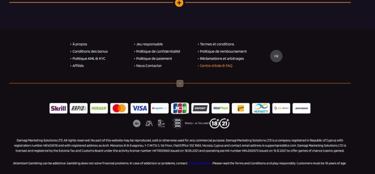 RedDice Casino licence